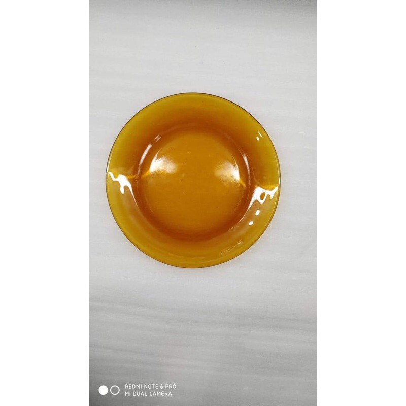 (320) SET PIRING KECIL / PIRING KUE BENING COKLAT