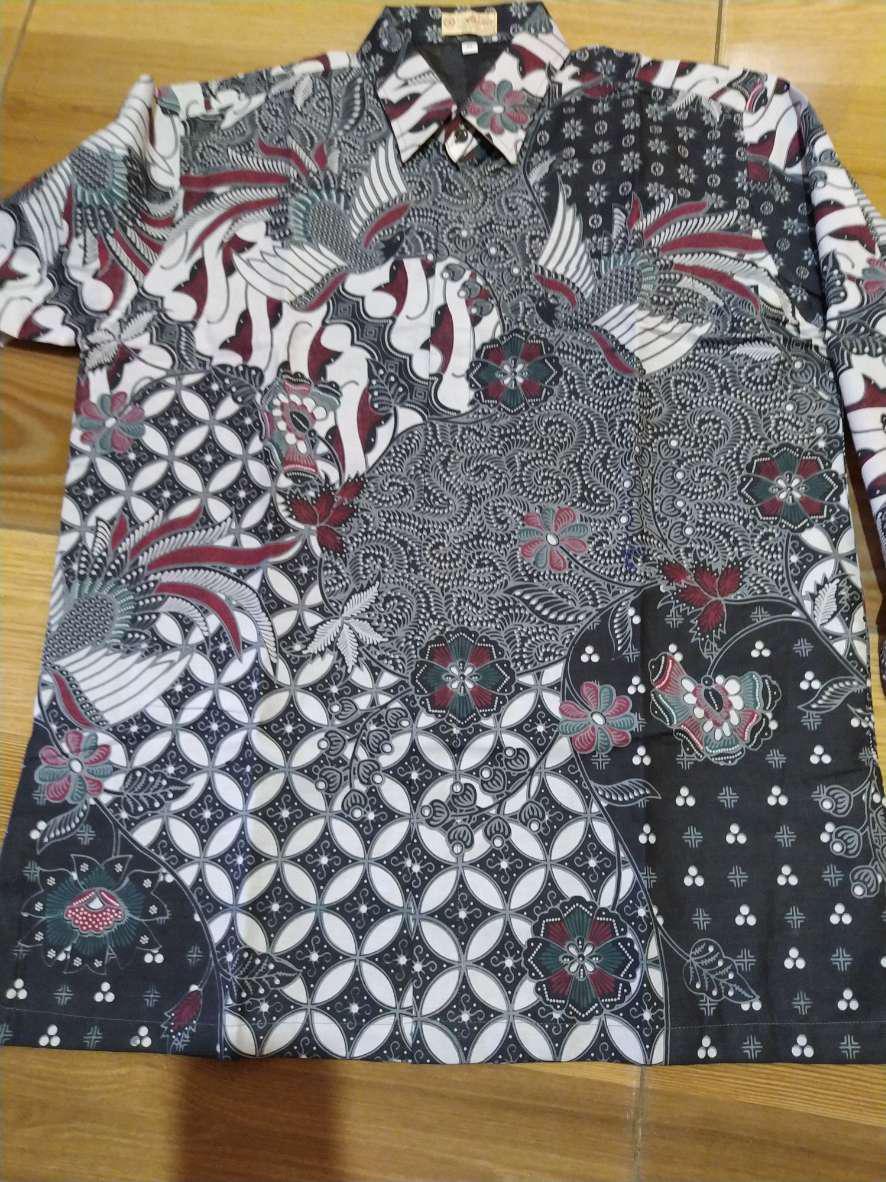 Batik Slim Fit Pria Lengan Panjang Premium Batik Pria Modern Solo Produksi Batik Aluna Gba 106