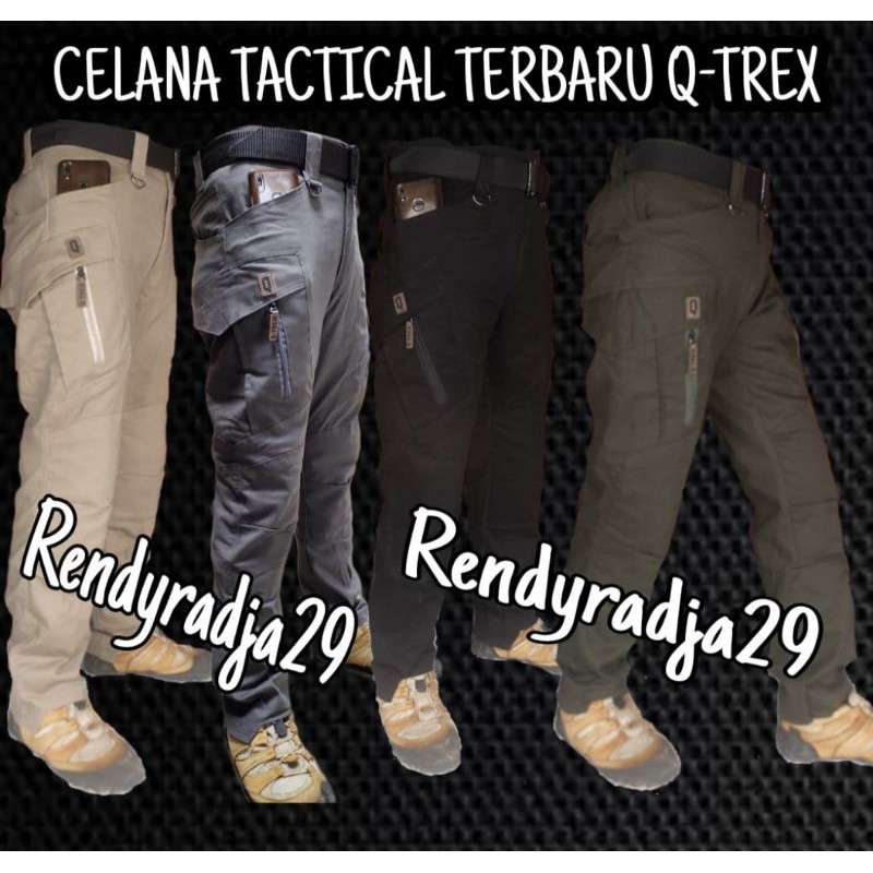 CELANA TACTIKAL TERBARU Q TREX premium series