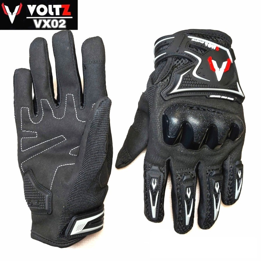 Sarung tangan motor Voltz VX02 touring touch screen Handphone sporty