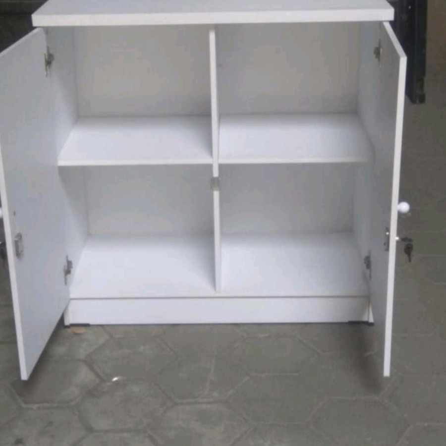 lemari pendek side board buffet rak serbaguna