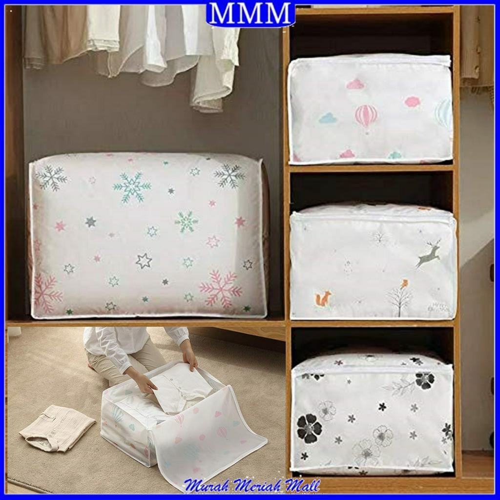 MMM Storage Bag Quilt Bag Tempat Penyimpanan Selimut Anti Air PEVA