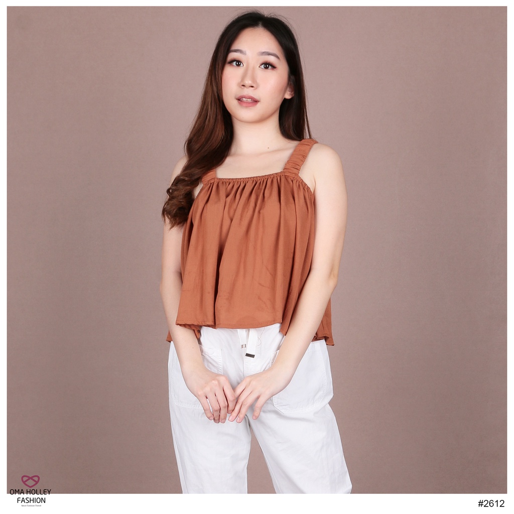 (COD) OH Fashion Carina Blouse String Baloon #2612