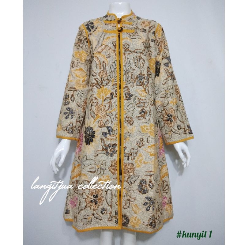 DRESS BATIK RITS LILYANA TRIBUSONO SERIES | TUNIK LITAHAYU BATIK KERJA BUSUI FRIENDLY