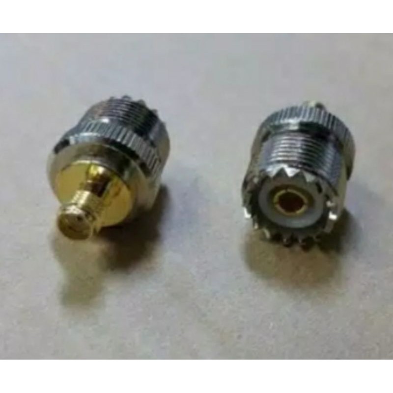 Adapter Sambungan konektor HT female to pl female untuk antena base telexs