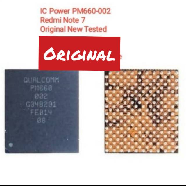 IC Power PM660-002 Redmi Note 5 6 7 Pro Original New
