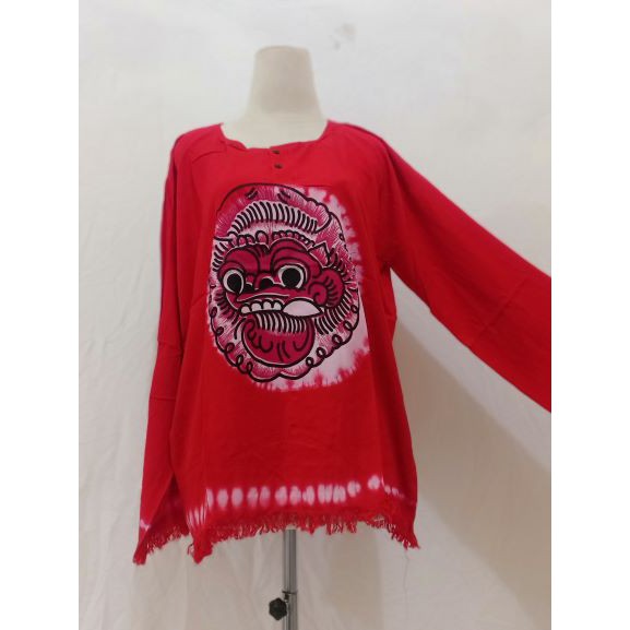 BAJU BARONG BALI YANTRN JUMBO  XXL/XXXL BAJU TIE DIY KEKINIAN