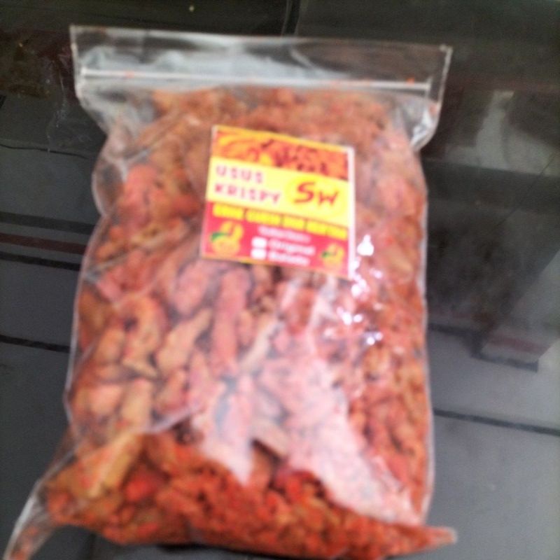 

KRIPIK USUS AYAM KRISPY 1 kg.