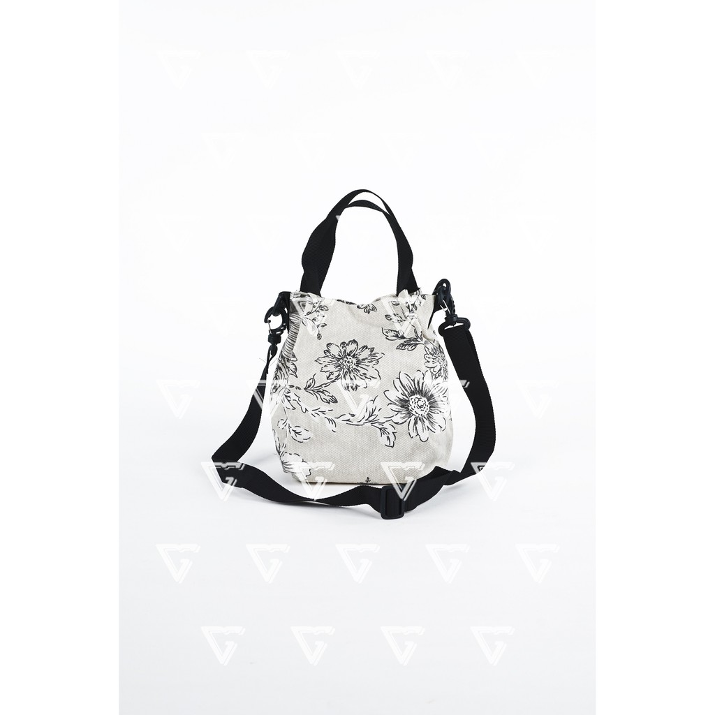 tas sling bag wanita korean style mini kekinian 2021 Motif Sakura