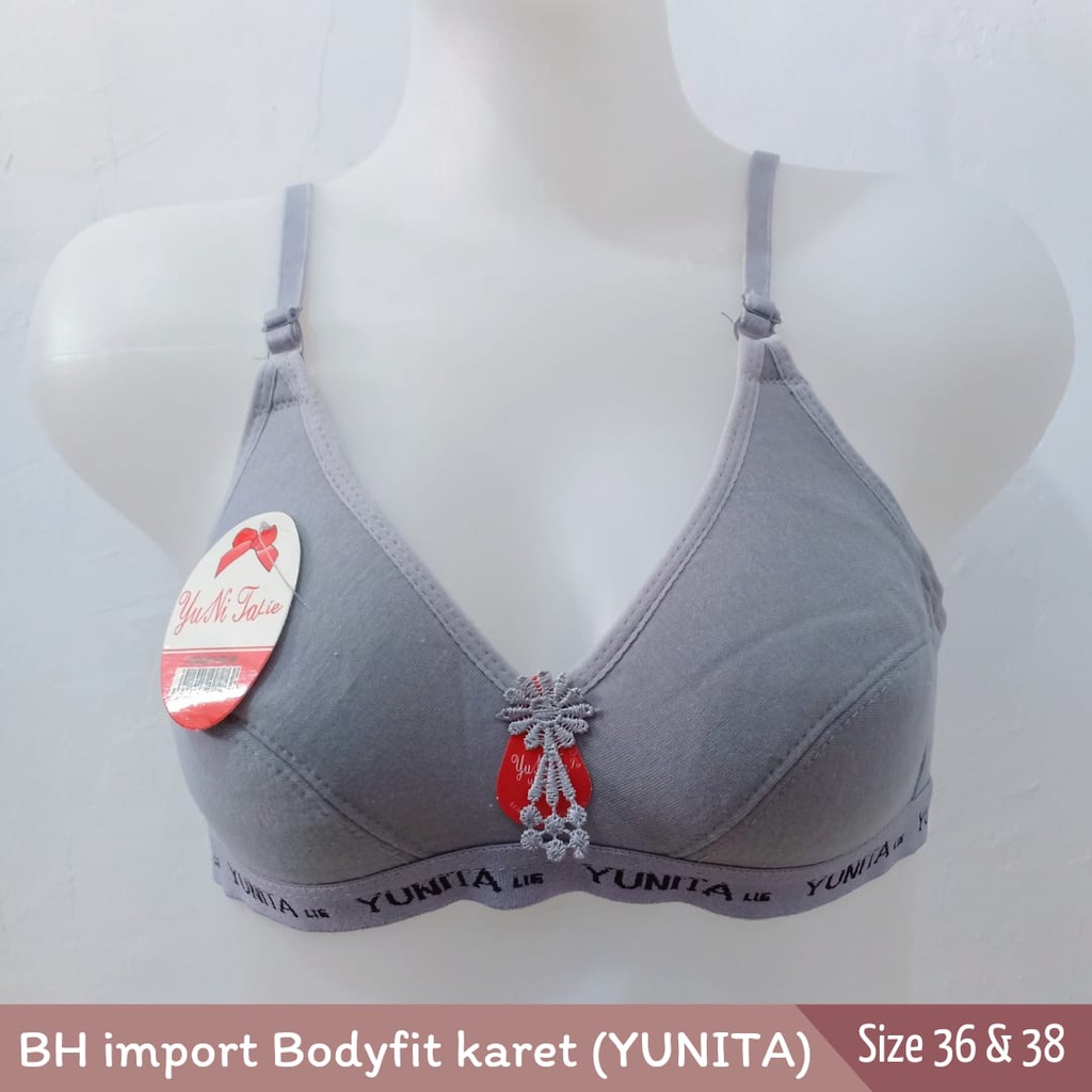 BH SPORT BRA SPORT PAKAIAN DALAM WANITA TANPA KAWAT BODYLIST KARET YUNITA