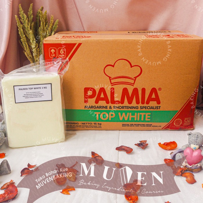 

Ee510 Mentega Putih Palmia Top White 1 Kg / Shortening Repack 6Ggddv