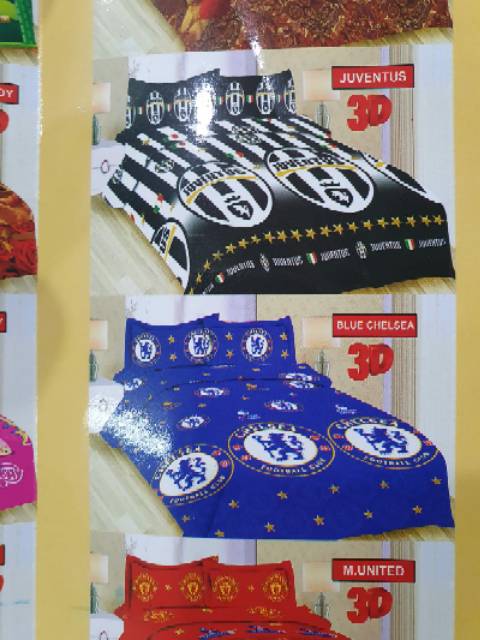 SPREI / SEPRAI BOLA 3D MOTIF JUVENTUS MURAH PREMIUM