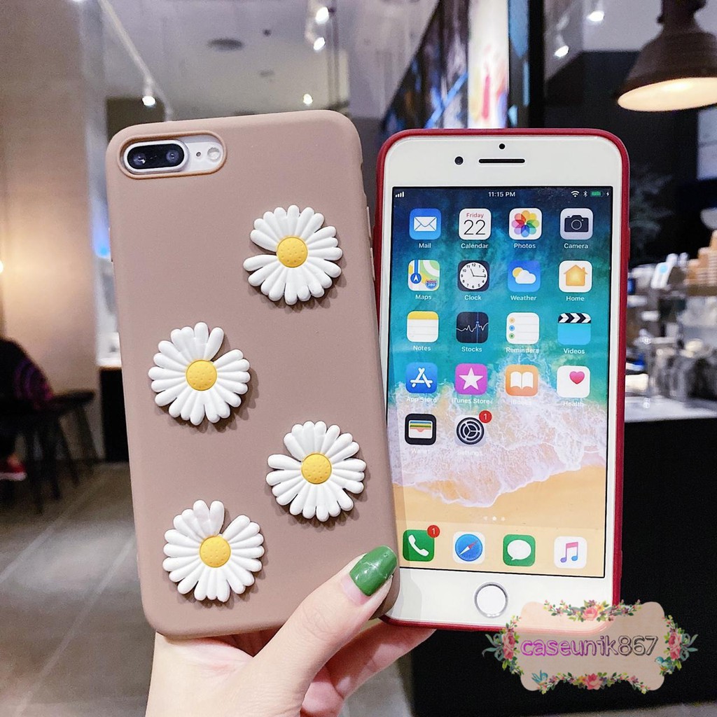 SOFTCASE BUNGA TIMBUL OPPO A54 A5S A7 A12 A11K F9 A31 A8 A81 A15 A92 A52 A53 A33 A5 A9 2020 CS626