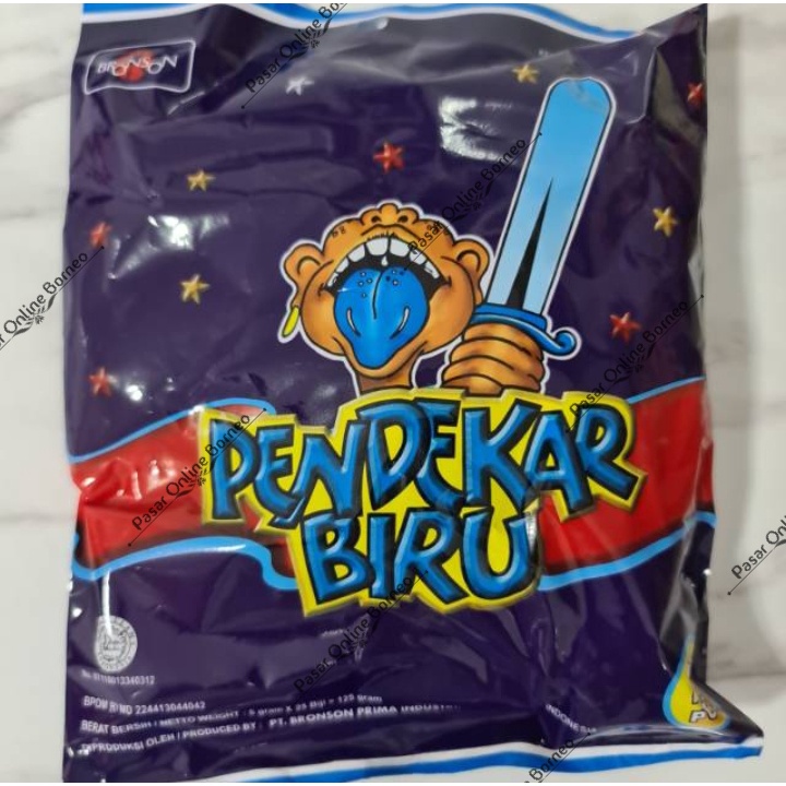 Permen Pendekar Biru Permen Hot Hot Pop Permen Kaki Per Pack