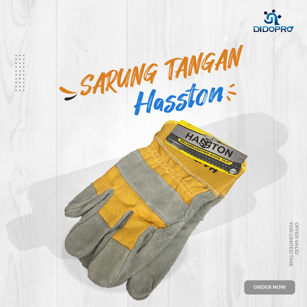 SARUNG TANGAN KERJA KULIT LAS KOMBINASI / WELDING LEATHER GLOVE