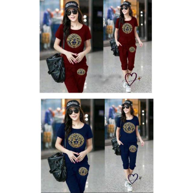 Vitashop SFN8 SET VERSA FOIL NAVI 88.000  versace SABLON FOIL ASLI ( EMAS) bhn babyteri fit to L