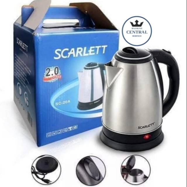 TEKO LISTRIK / KETTLE / KETEL / ELECTRIC TERMURAH !! + FREE BUBBLE WRAP