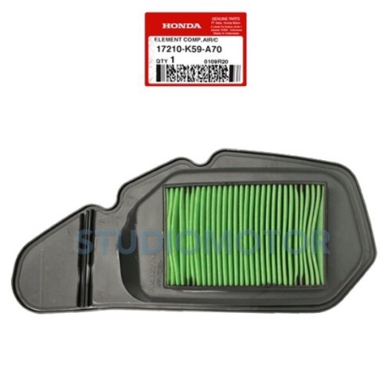 Saringan Udara Filter Element Comp Air Cleaner New Vario 150 LED Remot Keyless 2018 2019 2020 2021