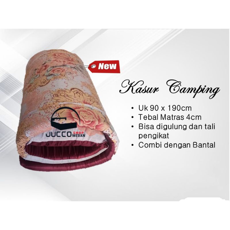 Tilam Busa Murah - Kasur Busa Lipat 90x190cm Tebal 4cm - Tilam Lipat - Tilam Camping - Medan