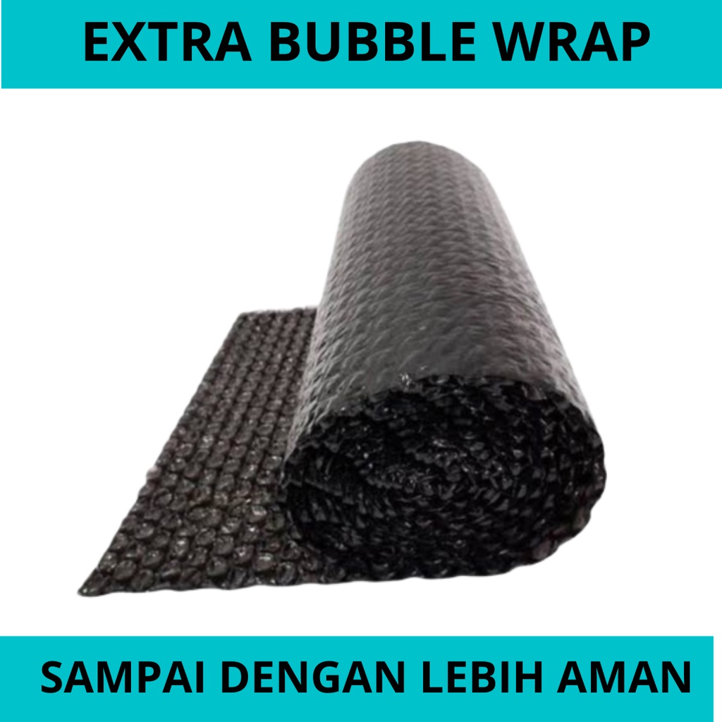 

extra bubble wrap double packing bubble untuk proteksi barang