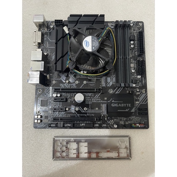 PAKETAN INTEL CORE I5 8600K 3.60Ghz MOBO GIGABYTE Z370M D3H DDR4 OFFBOARD + FAN INTEL