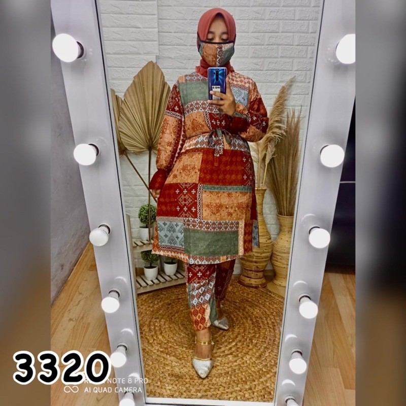 SETELAN CELANA KATUN RAYON MOTIF - SETCEL KATUN RAYON MOTIF