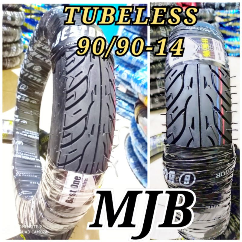 1 pcs ban metic tubeless 90/90-14 ban motor metic honda beat vario mio fino ban ring 14 ban tubeless