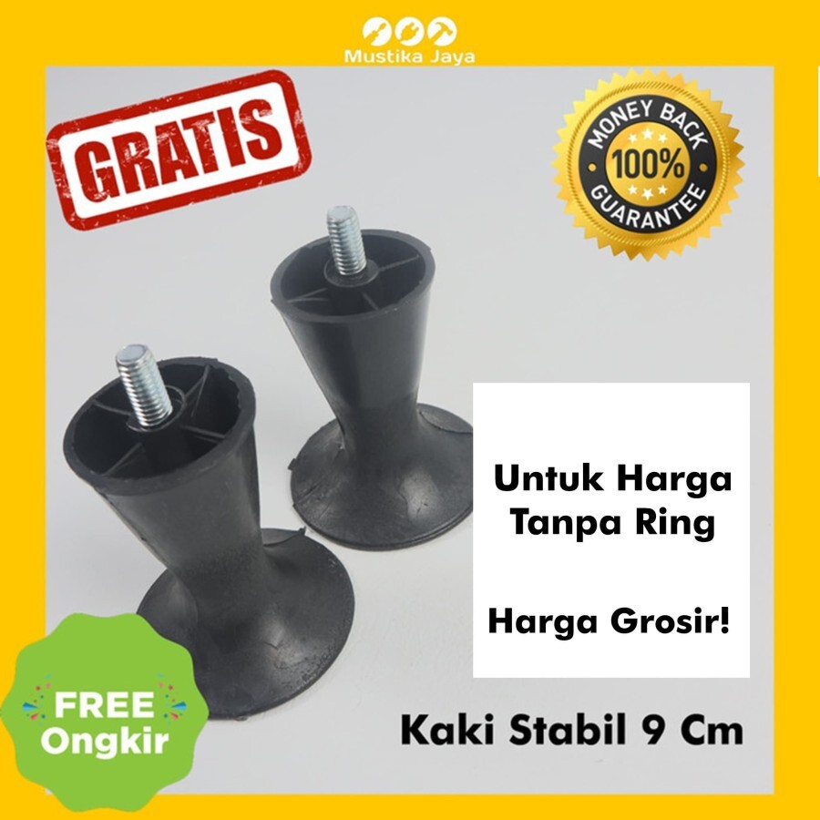 Kaki Stabil 9 Cm Kaki Sofa Kaki Springbed Lemari Laci Dapur NoRing