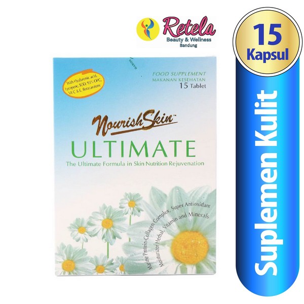 100% Original - Nourish Skin Ultimate 15 Tablet