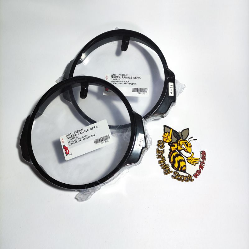Ring Headlamp  Vespa New PX / Px Series Kepala Bulet - Original CIF
