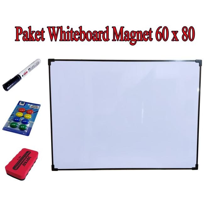 

Whiteboard Magnet 60 x 80 Papan Tulis Magnet