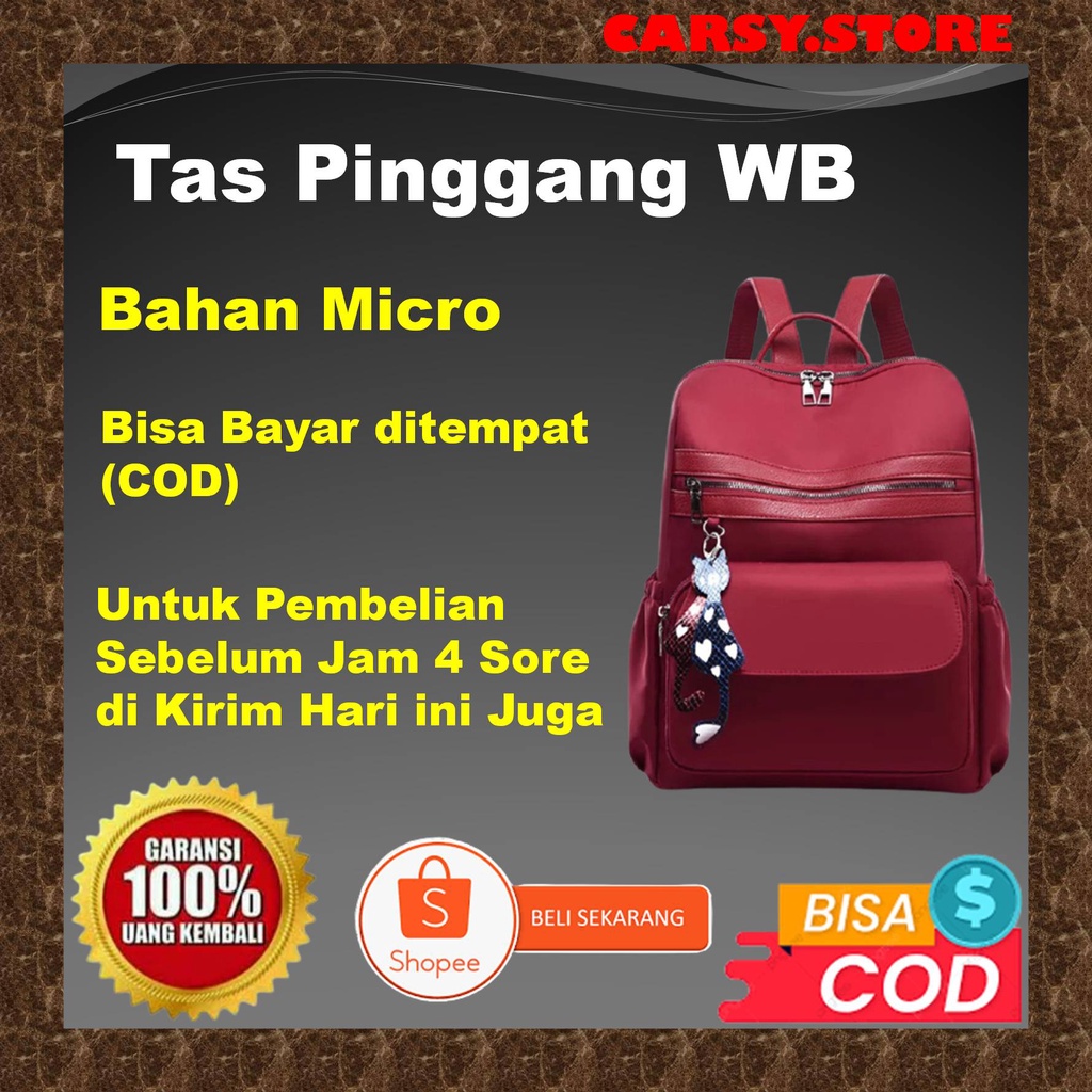 tas sekolah tas dewasa backpack sekolah backpack dewasa wanita pria Tas Ransel Batam Wanita Cantik I