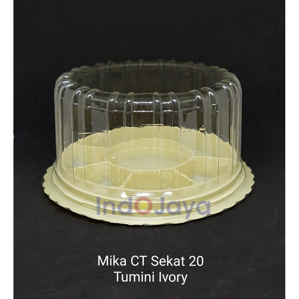 MIKA TUMPENG MINI / MIKA NASI KUNING SEKAT 7/ MIKA CT 20 ISI 10 PCS HYGIENIS