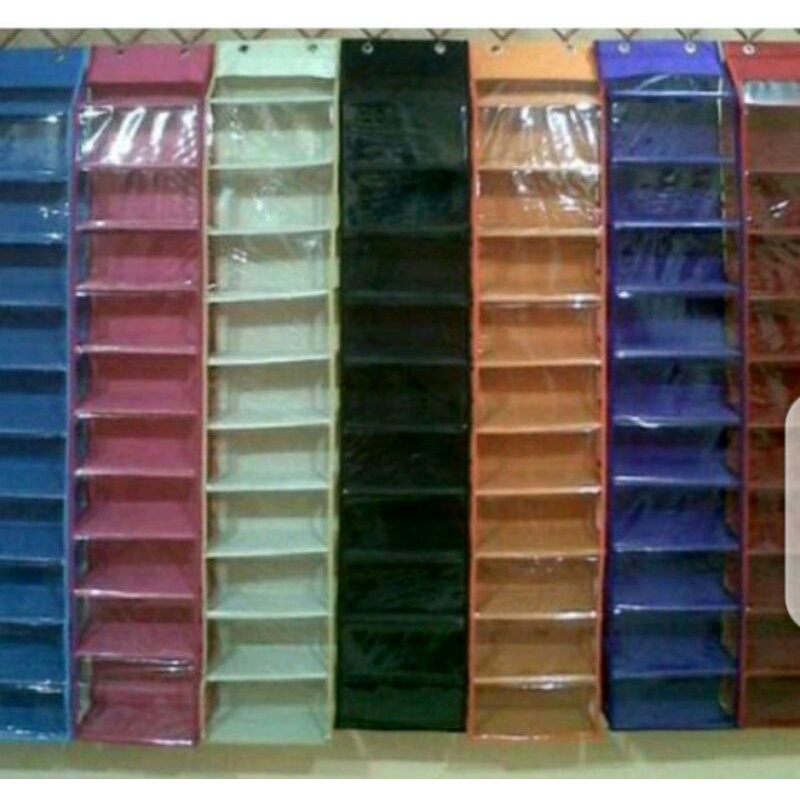 RAK SEPATU GANTUNG 11 SUSUN POLOS FULL RESLETING/RAK SEPATU POLOS/RAK SEPATU GANTUNG POLOS/RAK SEPAT
