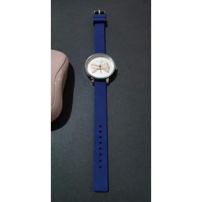 AOW Strap Jam Silikon Universal Size 12mm 14mm 16mm Polos Silikon Rubber Silver Buckle