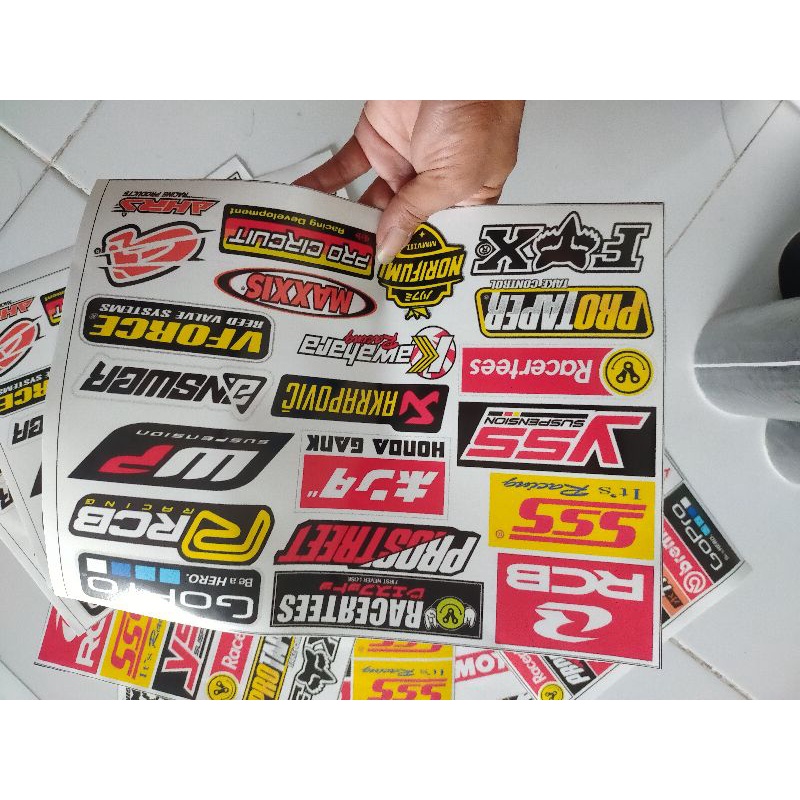 STIKER COSTUM HOLOGRAM / STIKER COSTUM NAMA ATAU KATA / STIKER HELM / STICKER NYALA / STICKER LAPTOP