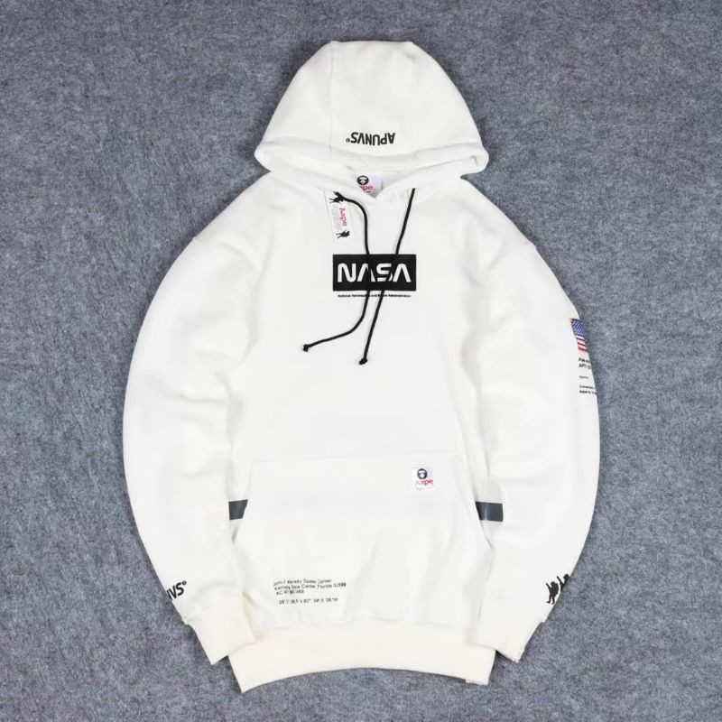 Jaket Hoodie Nasa Pria Dan Wanita Import Casual Pria Style Korea