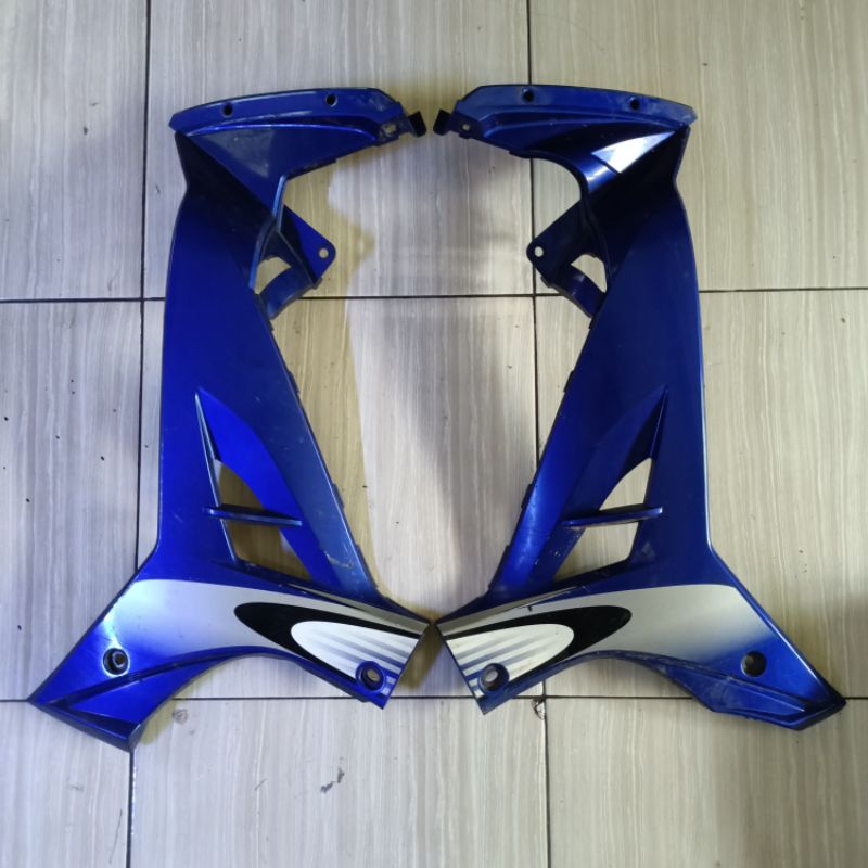 Tebeng dek cover body sayap dalam Yamaha Vega R New Biru Original
