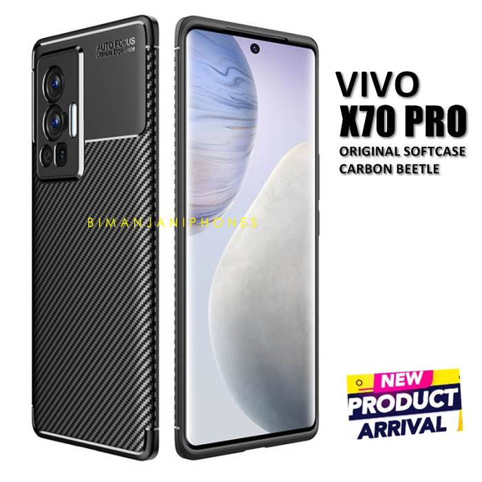 Vivo X70 Pro Vivo X60 Vivo X60 Pro - Soft Case Auto Focus Carbon Beetle Original Series