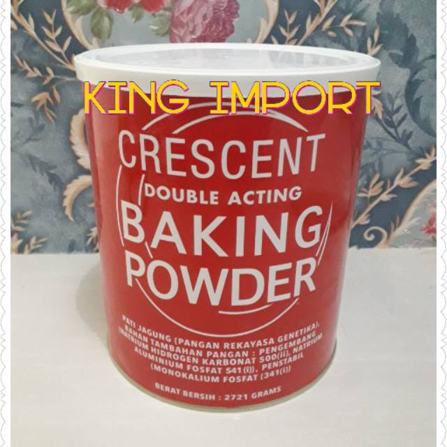 

Crescent Double Acting Baking Powder 2.721 gram