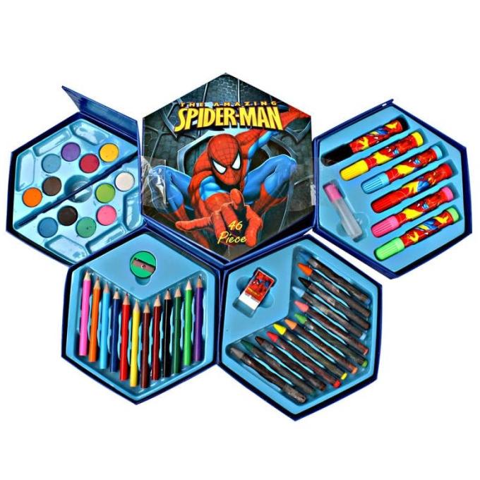 

PAINTING SET SPIDERMAN perlengkapan mewarnai anak