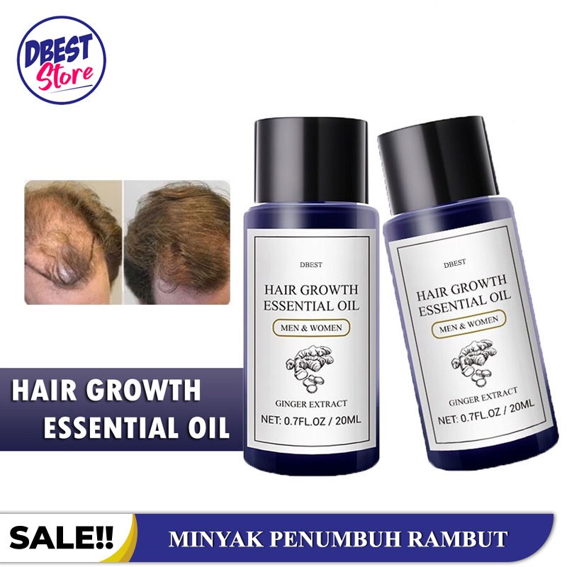 BISA COD - Breylee Minyak Esens Penumbuh Rambut Cepat 20mL HAIR GROWTH ESSENTIAL OIL