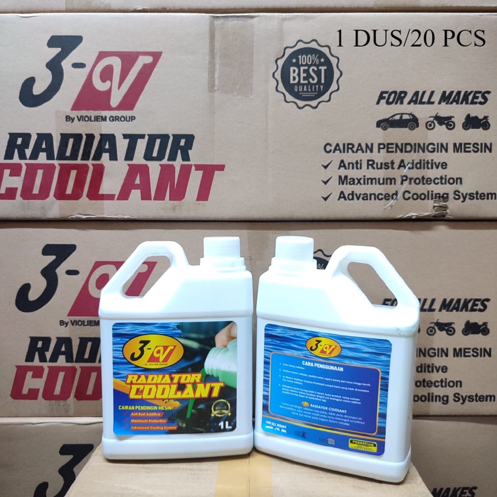 AIR RADIATOR COOLANT 3V 1 DUS/20 PCS