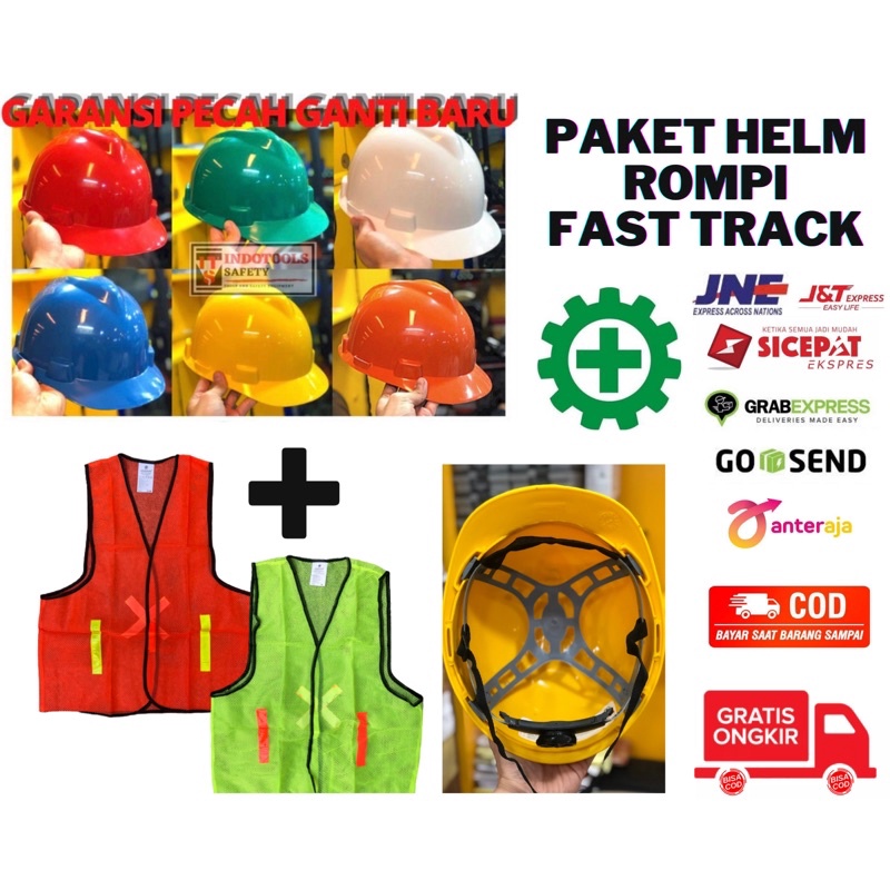 PAKET HELM PROYEK SPAREPART FAST TRACK LOKAL