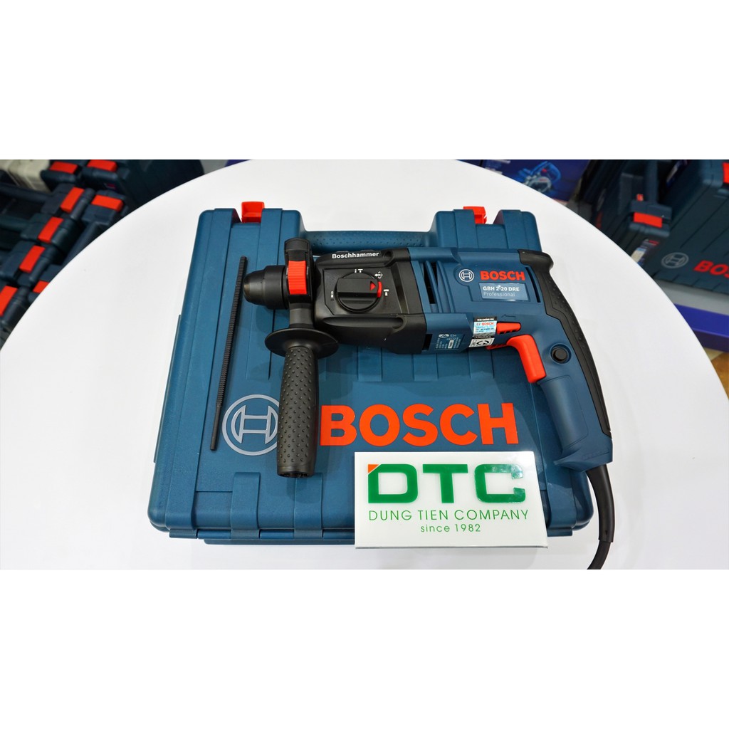 Mesin Bor Bobok Beton Bosch GBH 2-20 DRE Rotary Hammer SDS Plus 20 mm