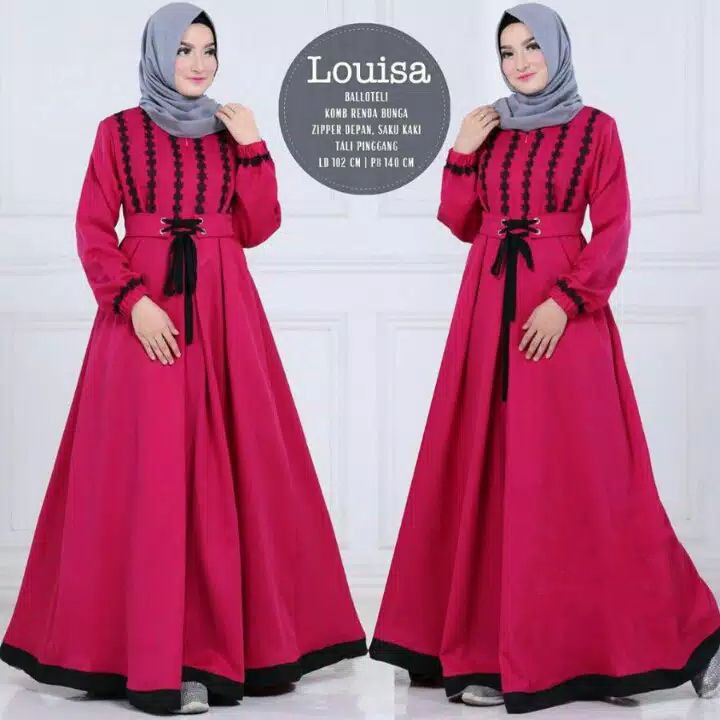 louisa dress maxi mix renda arab-2