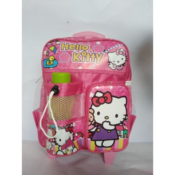 TAS TROLI RANSEL ANAK CEWEK - FROZEN