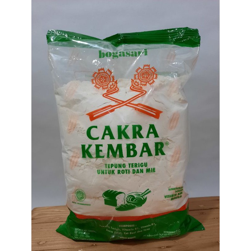 

CAKRA KEMBAR TEPUNG TERIGU PROTEIN TINGGI 1KG