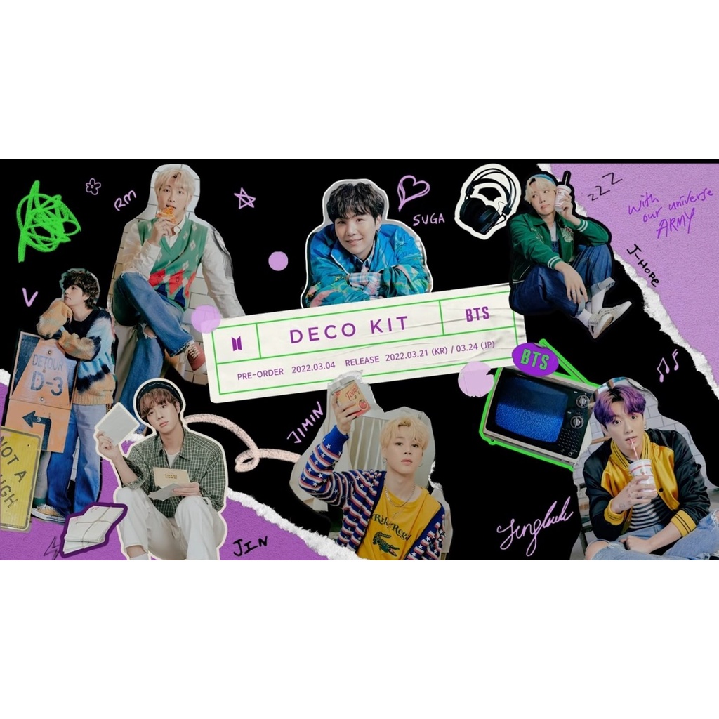 DP - FULLSET DECO KIT BTS