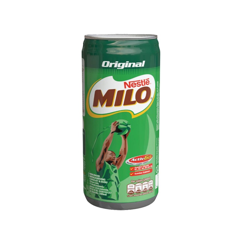 

Milo Susu Cokelat Kaleng 240ML